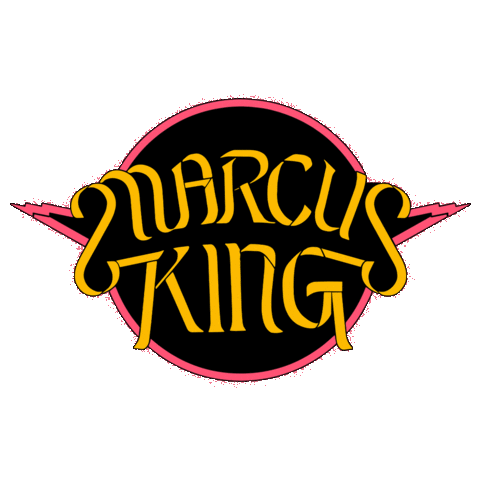 Rock Hard Working Sticker by The Marcus King Band