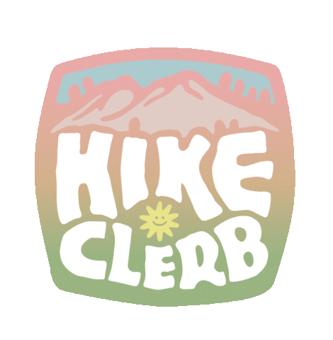 Hiking Sticker by Hike Clerb