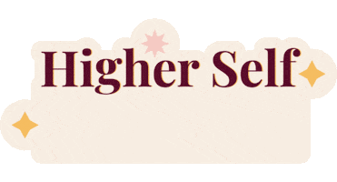Higherself Sticker by rebeccahaydon