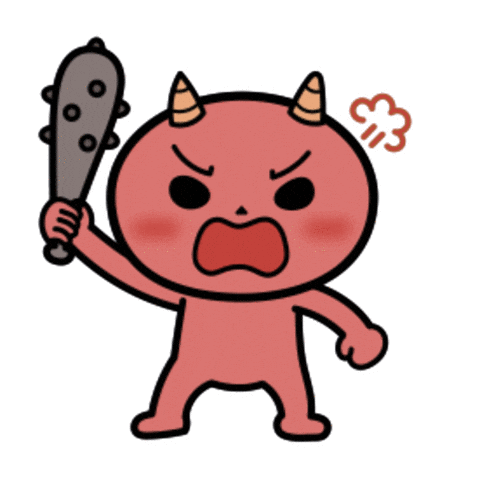 Angry Blush Sticker