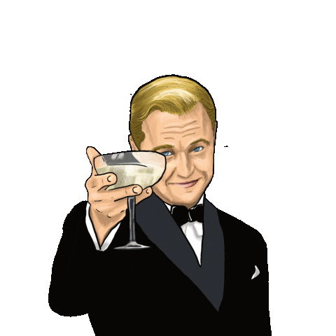 Leonardo Dicaprio Drink Sticker For Ios Android Giphy