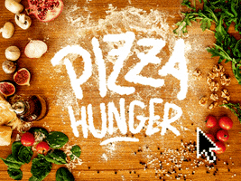 Hungry Pizza GIF by Rote Soße