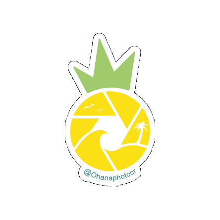 Costa Rica Ohana Sticker by OHANAPHOTOSHOP