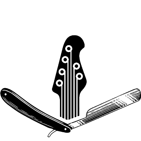 Cutsandcocktails Thebarbershoplv Sticker