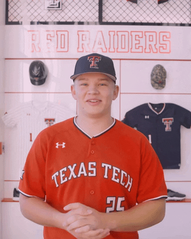 Owen Washburn GIF by Texas Tech Baseball
