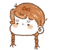 Girl Rainbow Sticker