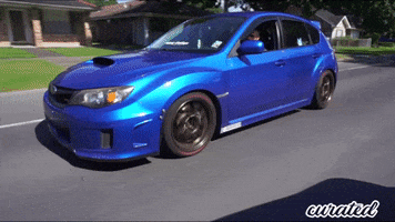 Subaru Impreza Cars GIF by Curated Stance Club!