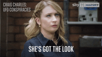 The Look Reaction GIF by Sky HISTORY UK