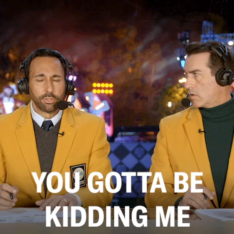 Are You Kidding Rob Riggle GIF by ABC Network