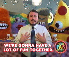 Party Fun GIF by PIZZA PALS PLAYZONE