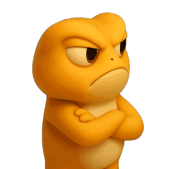 Sad Frog Sticker by Turbo Toad