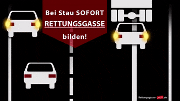 Autobahn GIF by Rettungsgasse-JETZT.de