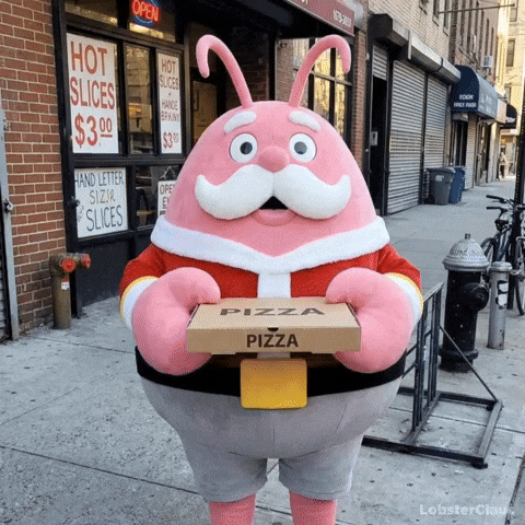 April Fools Pizza GIF by LobsterClaus