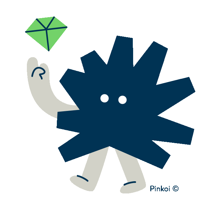 Happy Diamond Sticker by Pinkoi