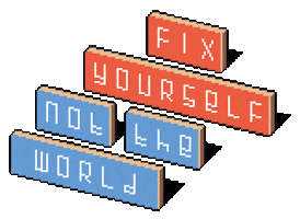Fix Yourself Rock Band Sticker by The Wombats