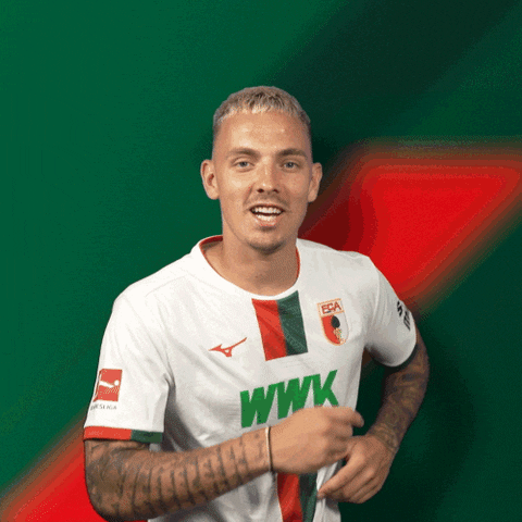 Happy Dance GIF by FC Augsburg 1907