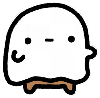 Halloween Ghost Sticker by Sad Potato Club