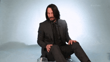 Cant Say Keanu Reeves GIF by BuzzFeed