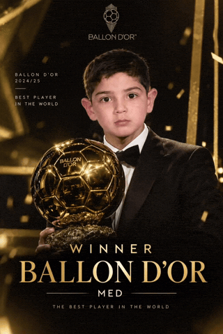 Golden Ball Ballon Dor GIF