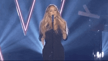 Mariah Carey Blow Kiss GIF by Billboard Music Awards