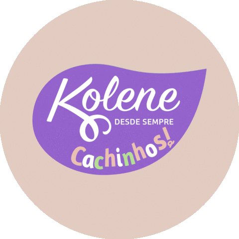 Cachinhos Sticker by Cabelo Kolene