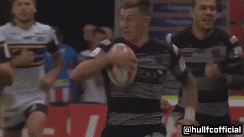 Rugby League Running GIF by Hull FC