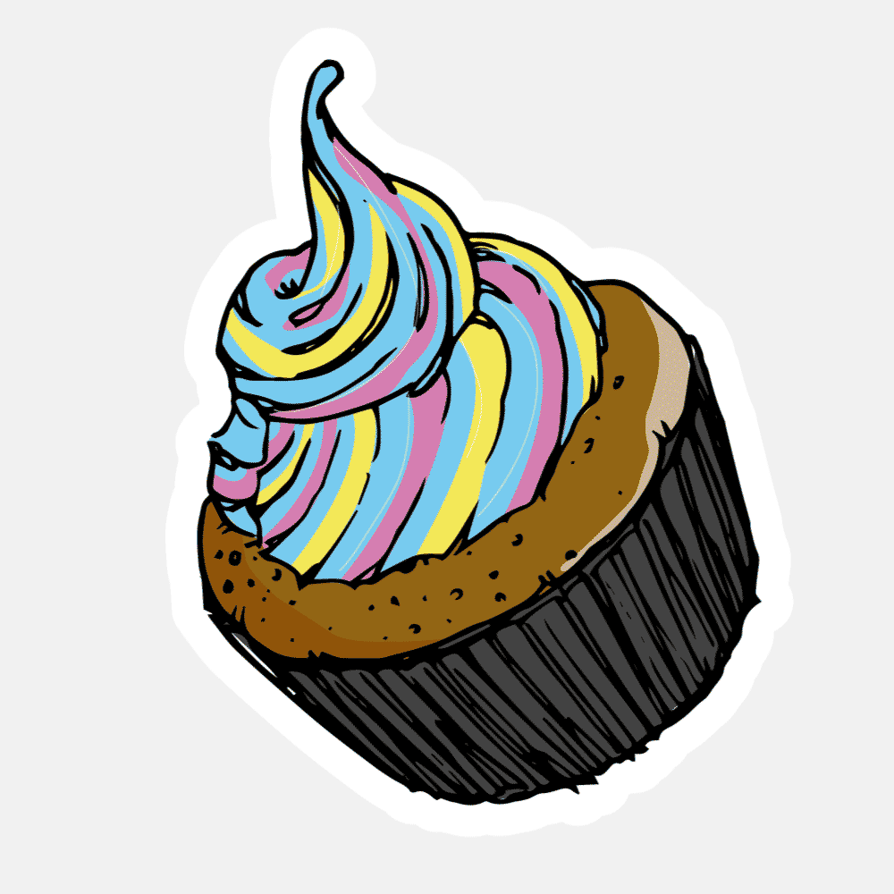 Vegan Cupcake GIF by Bisiesto Estudio