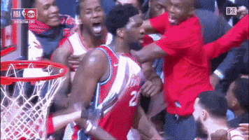 Excited Nba Playoffs GIF by Bleacher Report
