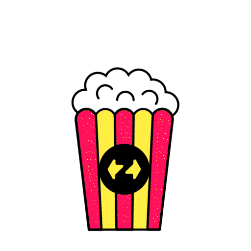 Cine Popcorn Sticker by Zapping_CH