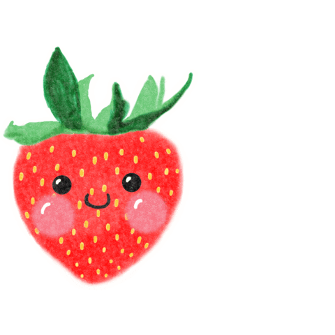 Strawberry Sticker