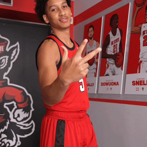 Nc State Basketball GIF by NC State Athletics