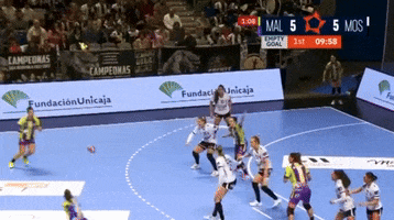 Handball Player GIF by Club Balonmano Femenino Málaga Costa del Sol
