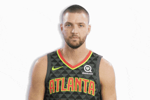 Chandler Parsons Reaction GIF by Atlanta Hawks