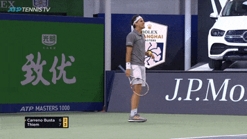 Thank God Reaction GIF by Tennis TV