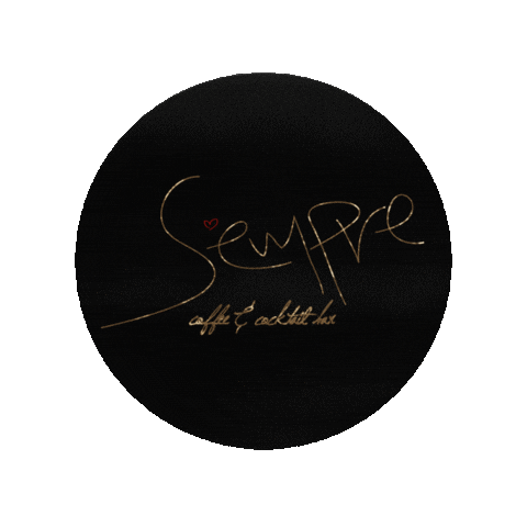 Sempre Cafe Sticker