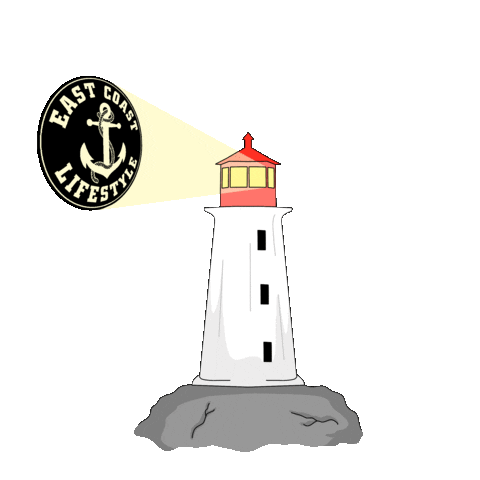 Nova Scotia Ocean Sticker by East Coast Lifestyle