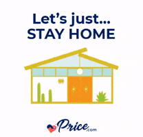 Stay Home GIF by price.com
