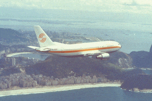 vintage flying GIF by Airbus