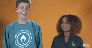 Dance Marathon Laughing GIF by Children's Miracle Network Hospitals