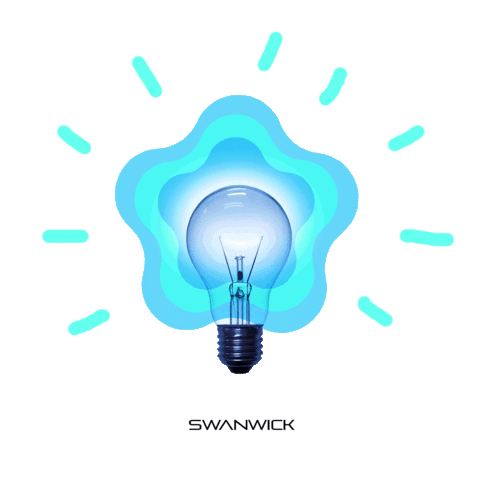 Blue Light Eyes Sticker by Swanwick Sleep