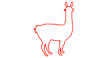 llamakidatx Sticker