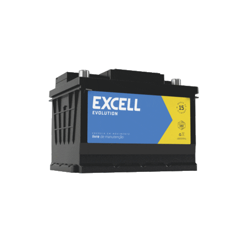 Baterias Excell Sticker
