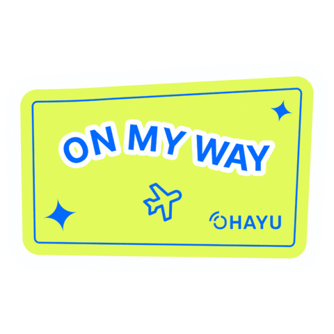 Traveling Lets Go Sticker by Ohayu eSIM