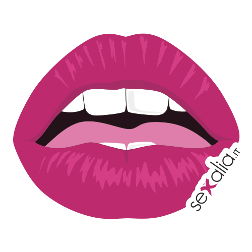 Mouth Love Sticker by Sexalia.it