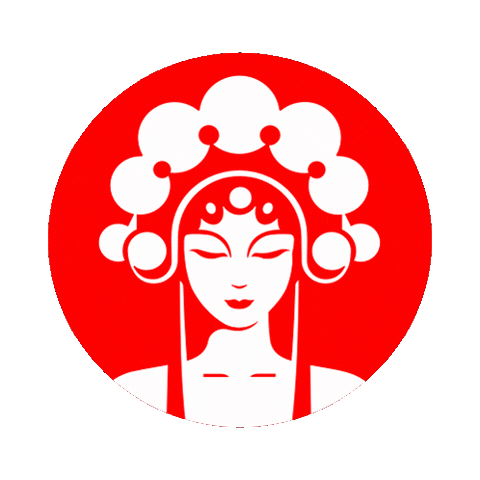 China Coffee Sticker