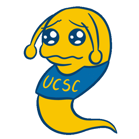 University Of California Please Sticker by Winnie Gu 顾韵昀