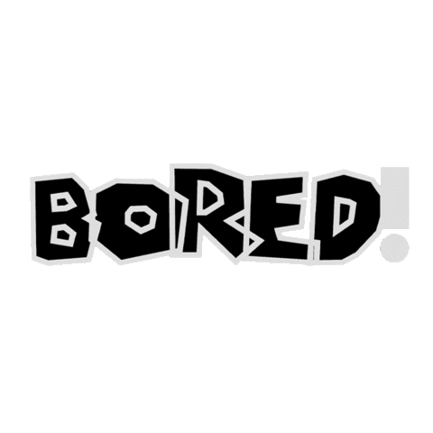 Bored Island Records Sticker by Poutyface