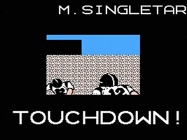 summercollider football touchdown 69 tecmo bowl GIF