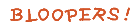 Bloopers Sticker by Mota Italic