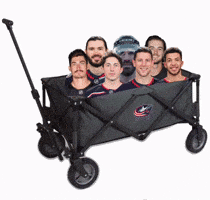 Wagon Columbusbluejackets GIF